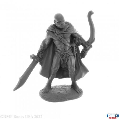 Reaper Miniatures Miniatures > Reaper Reaper: Bones Legends - Ogana, Savannah Ranger 762486300660 RPR 30066