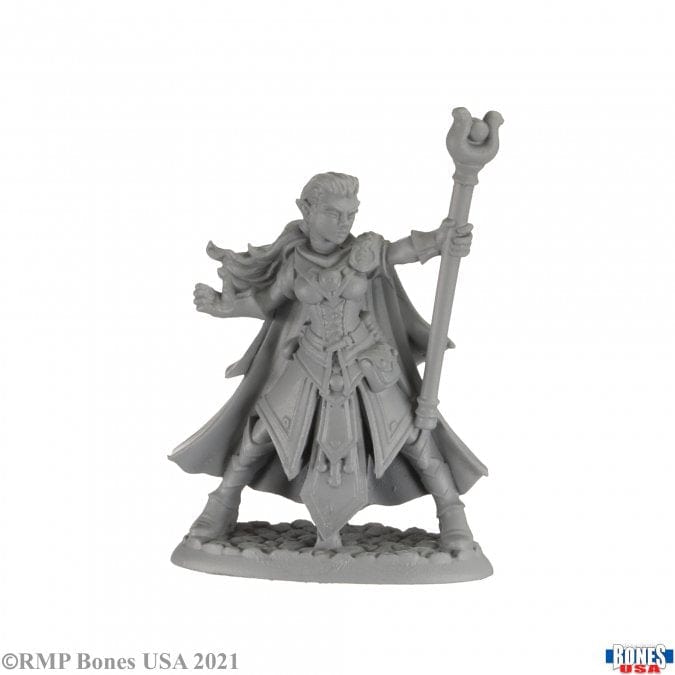 Reaper Miniatures Miniatures > Reaper Reaper: Dark Heaven Bones Classic - Alaedril Starbloom, Elf Wizard 762486300080 RPR 30008