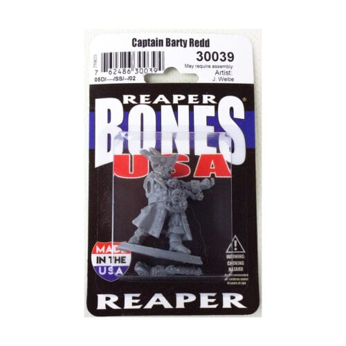 Reaper Miniatures Miniatures > Reaper Reaper: Dark Heaven Bones Classic - Captain Barty Redd 762486300394 RPR 30039