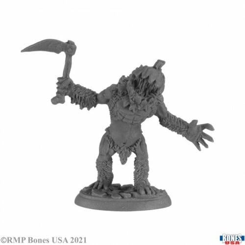 Reaper Miniatures Miniatures > Reaper Reaper: Dark Heaven Bones Classic - Punkin' Headed Bugbear 762486300479 RPR 30047