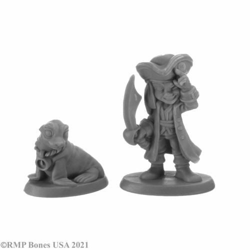 Reaper Miniatures Miniatures > Reaper Reaper: Dark Heaven Bones Classic - Skipper and Scuttle 762486300493 RPR 30049