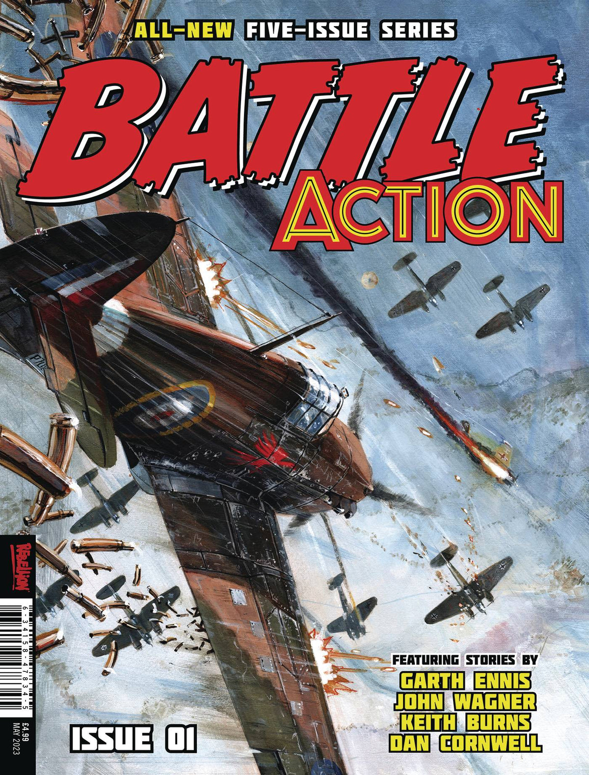 REBELLION / 2000AD Comic Books BATTLE ACTION #1 (OF 5) (MR) 634158478345 MAR231811