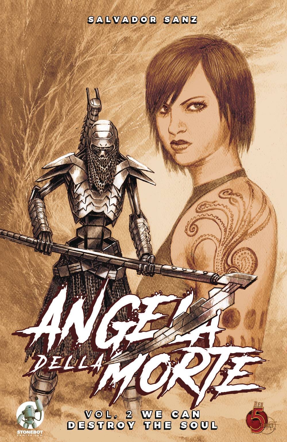 RED 5 COMICS Graphic Novel Angela Della Morte TP Vol 02 We Can Destroy The Soul 9781954167056 APR221773