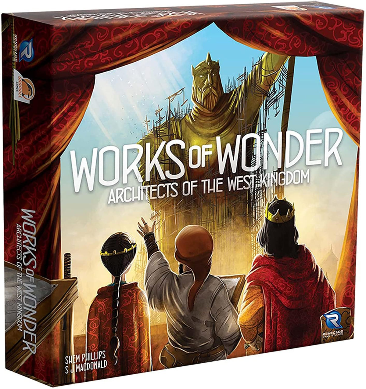 Renegade Game Studios Board Games > Large Box Games > Expansions Architects of the West Kingdom: Works of Wonder Expansion 810011722545 RGS 02254