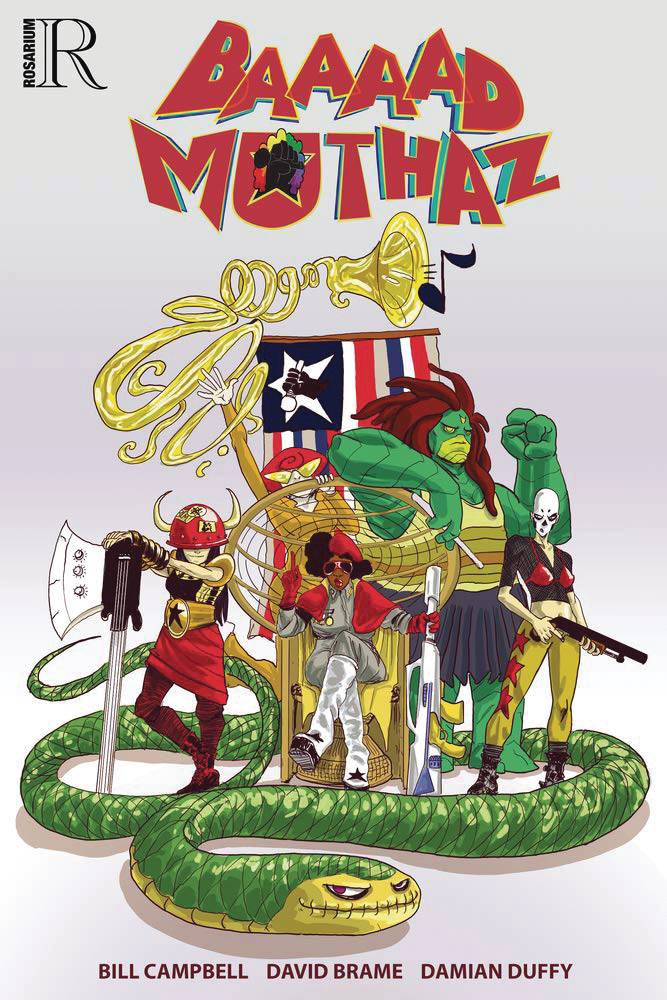 ROSARIUM PUBLISHING Graphic Novel Baaaad Muthaz GN (MR) 9781732638815 JUL192152