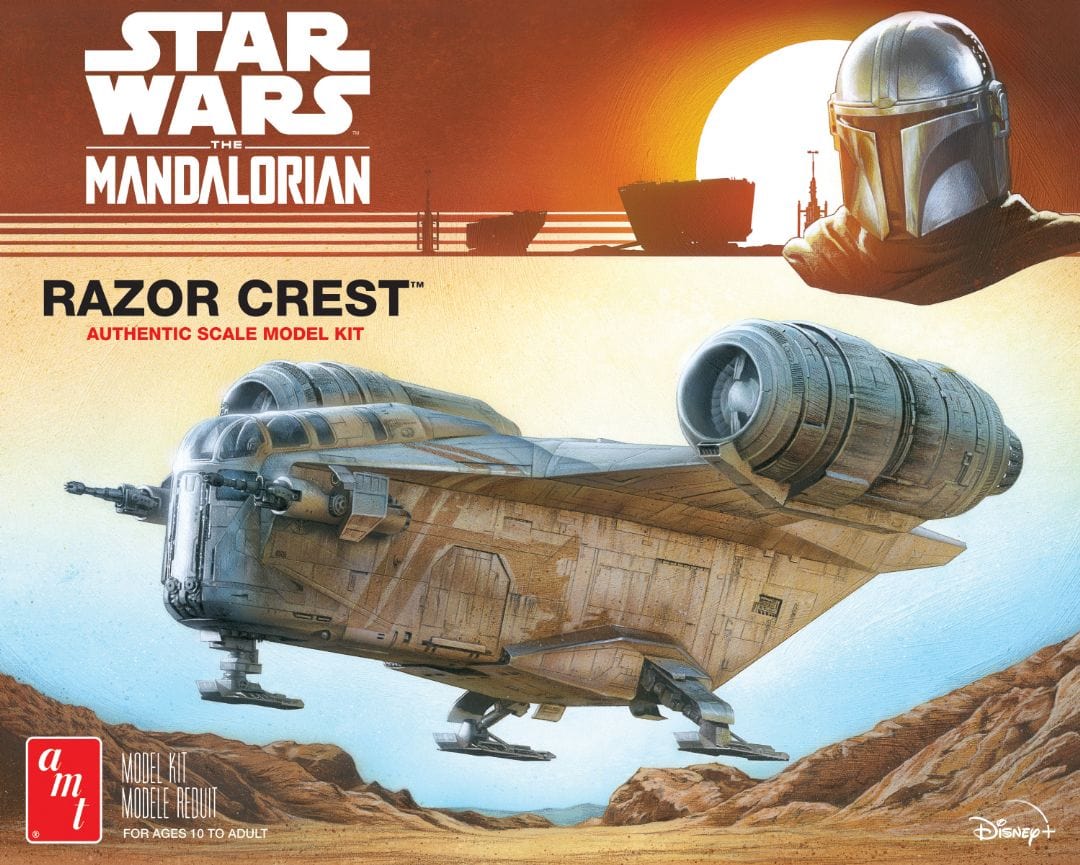 Round 2 Model Kits > Other Model Kits AMT: Star Wars - Razor Crest (Mandalorian) 849398050989 AMT1273