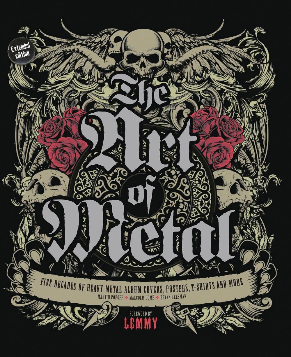 Schiffer Publishing Books ART OF METAL 5 DECADES HEAVY METAL ALBUM COVERS POSTERS (C: 9780764365973 JAN231791