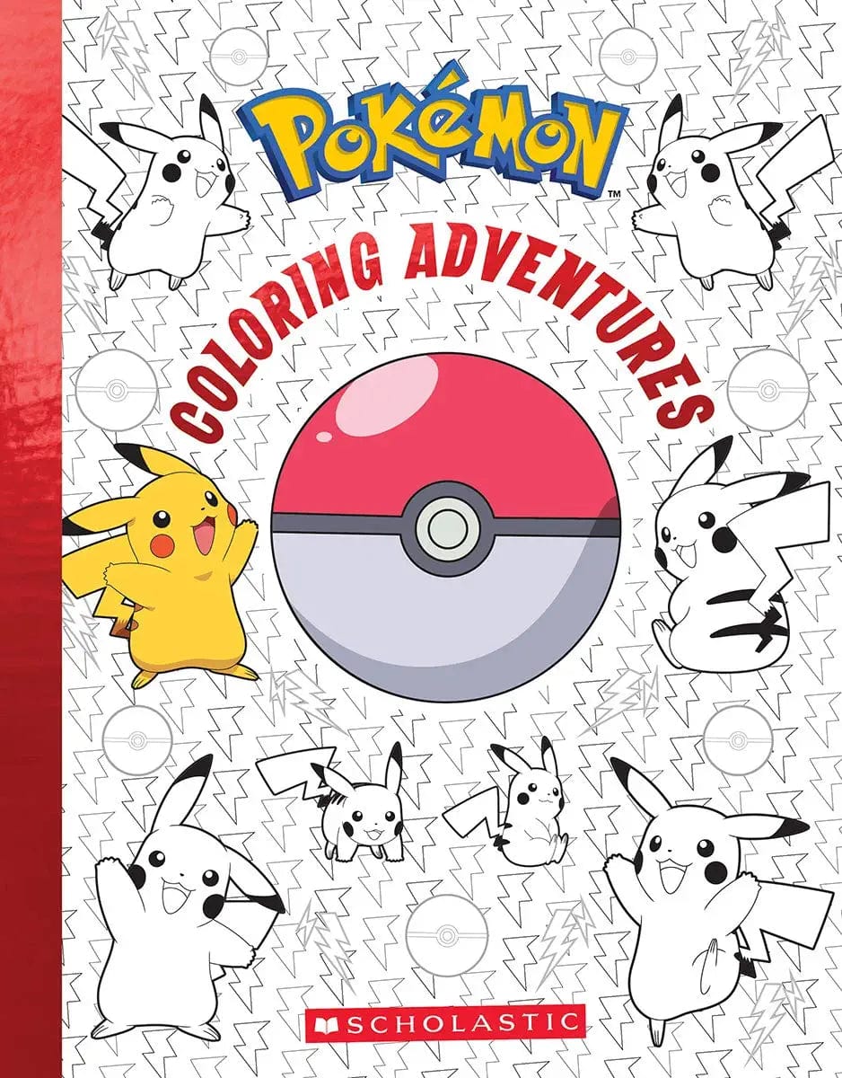 Scholastic Books > Activity Books Pokemon: Coloring Adventures 9781338688405