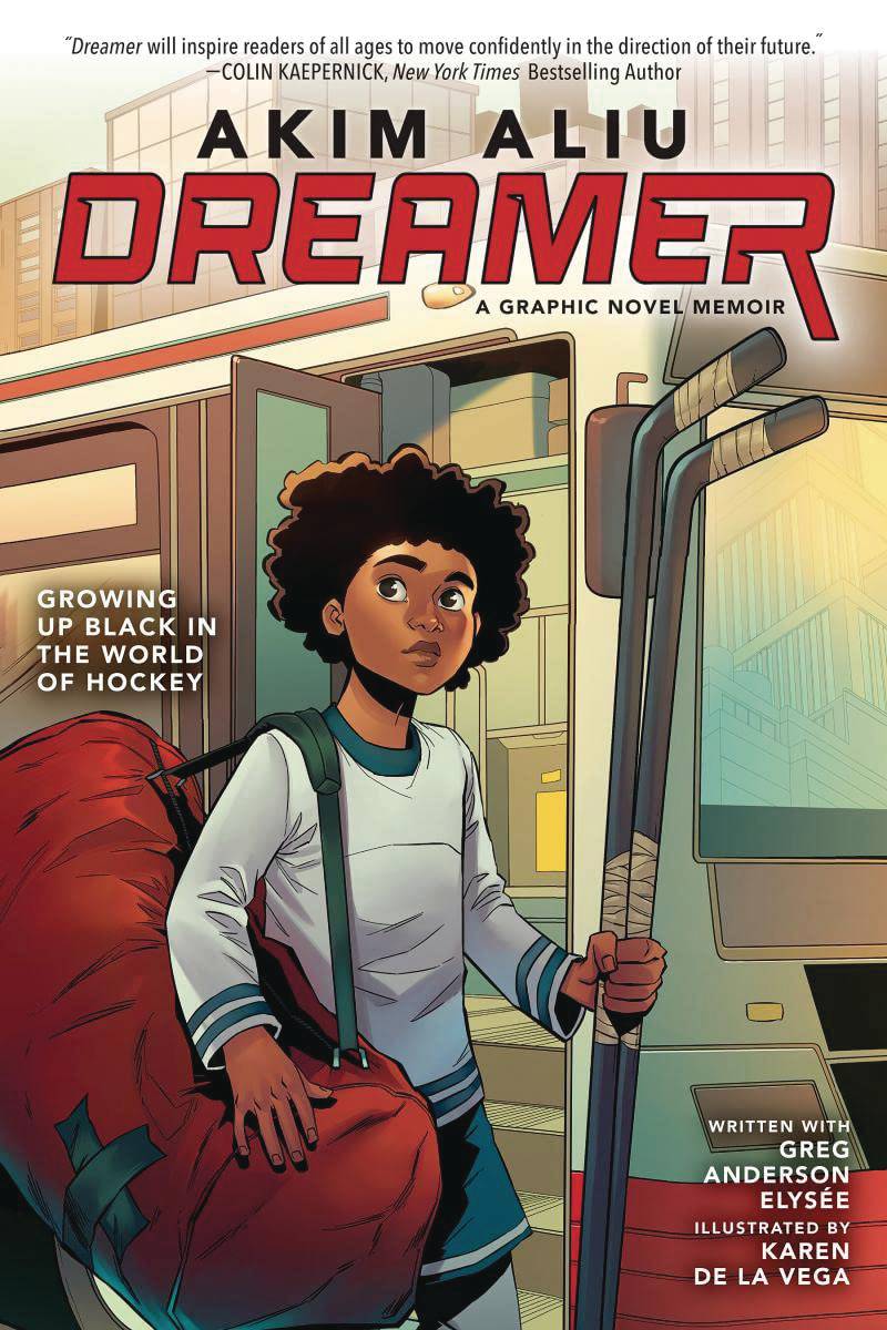 SCHOLASTIC INC. Graphic Novel > Kids Akim Aliu Dreamer Graphic Memoir HC GN 9781338787610 MAR231834