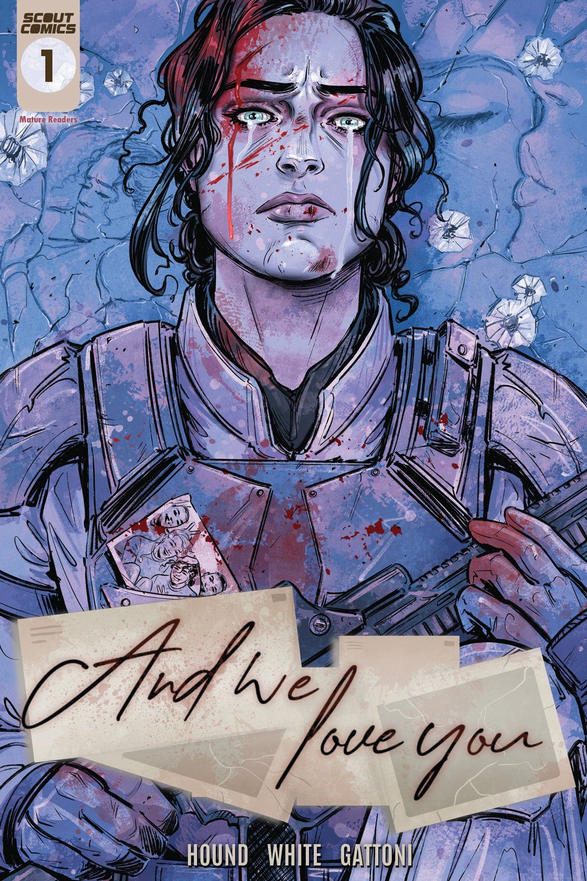 Scout Comics Comic Books AND WE LOVE YOU (ONE SHOT) CVR B 10 COPY SKYLAR PATRIDGE UNLOCK VAR 02221169224900121 1222SC328