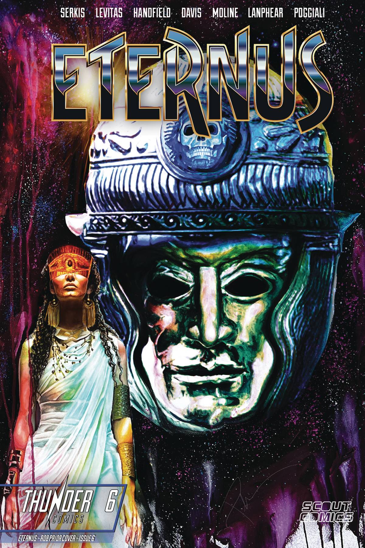 Scout Comics Comic Books ETERNUS #6 02221168820400611 MAR231845