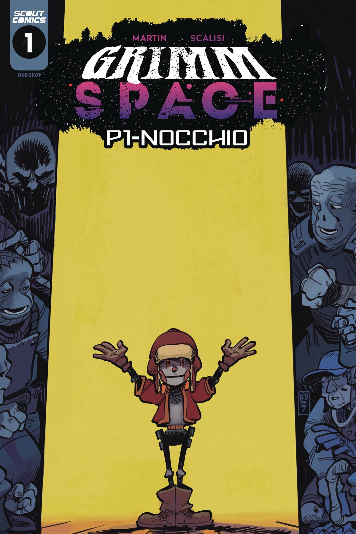 Scout Comics Comic Books GRIMM SPACE P1 NOCHHIO #1 02221170024100111 FEB231701