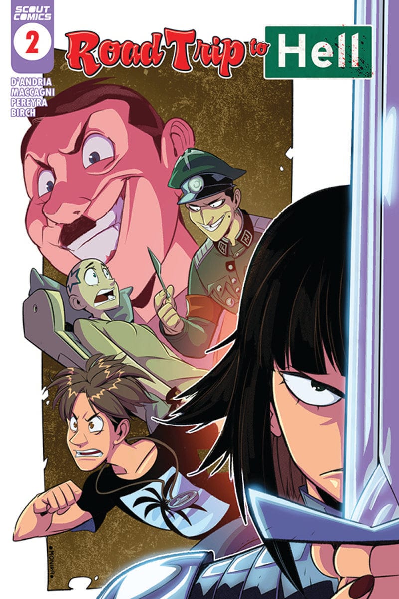 Scout Comics Comic Books ROAD TRIP TO HELL #2 CVR A JOAQUIN PEREYRA 02221169023800211 1022SC333