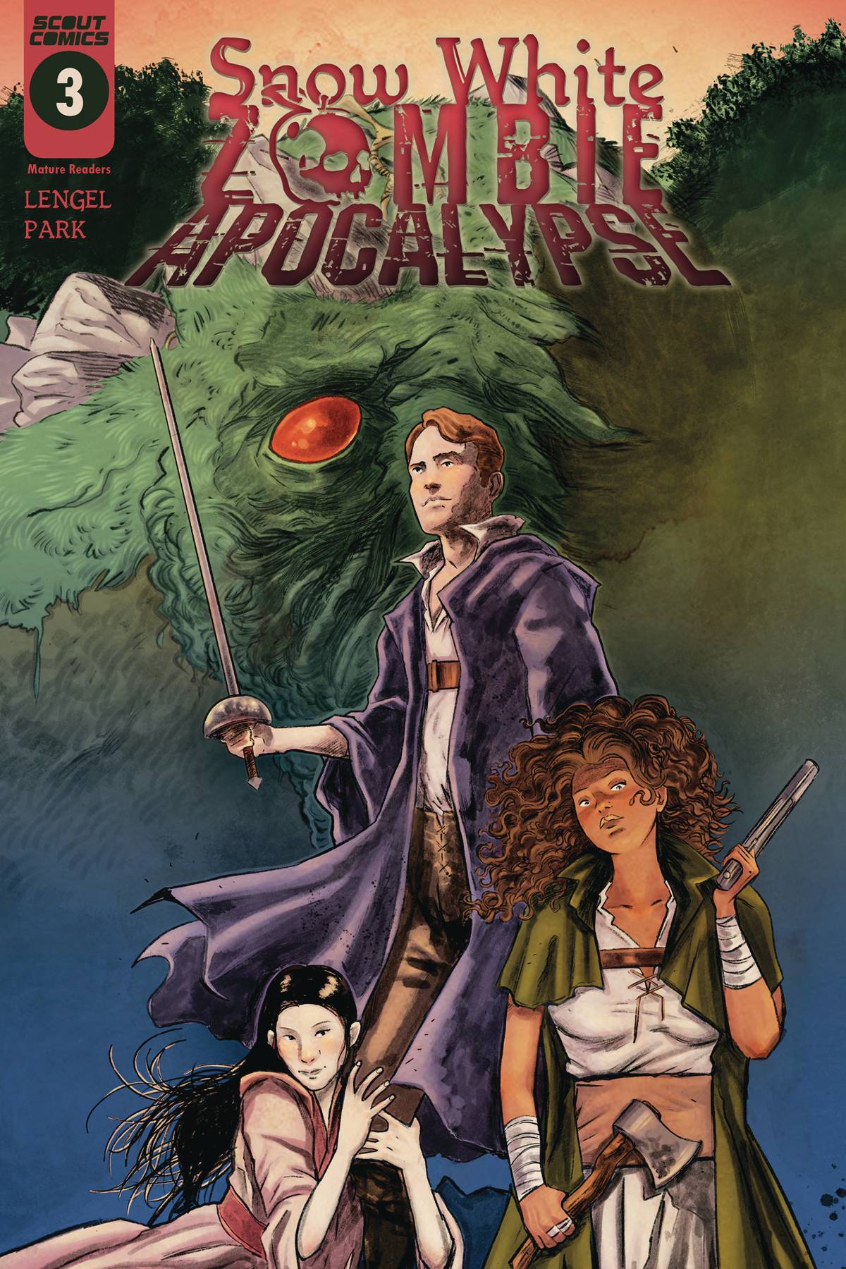 Scout Comics Comic Books SNOW WHITE ZOMBIE APOCALYPSE #3 (OF 5) 02221169829600311 MAR231864