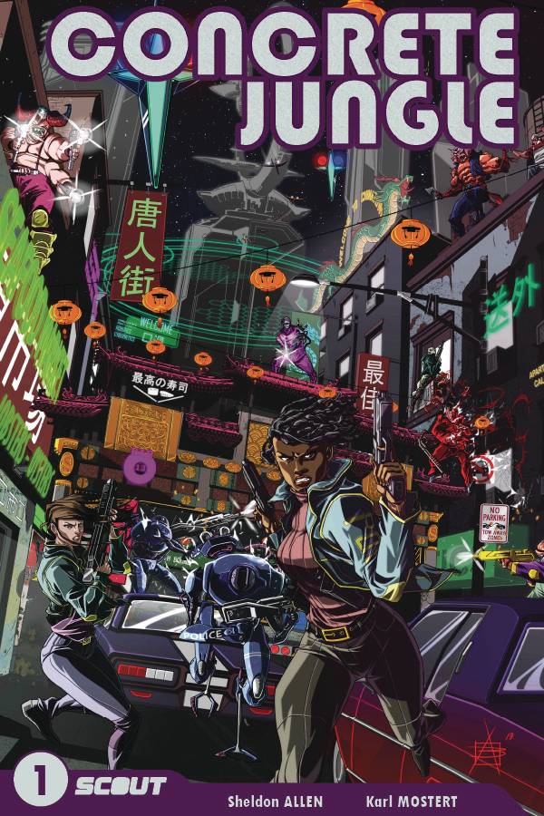 SCOUT COMICS Graphic Novel Concrete Jungle TP Vol 01 9781949514575 FEB211490