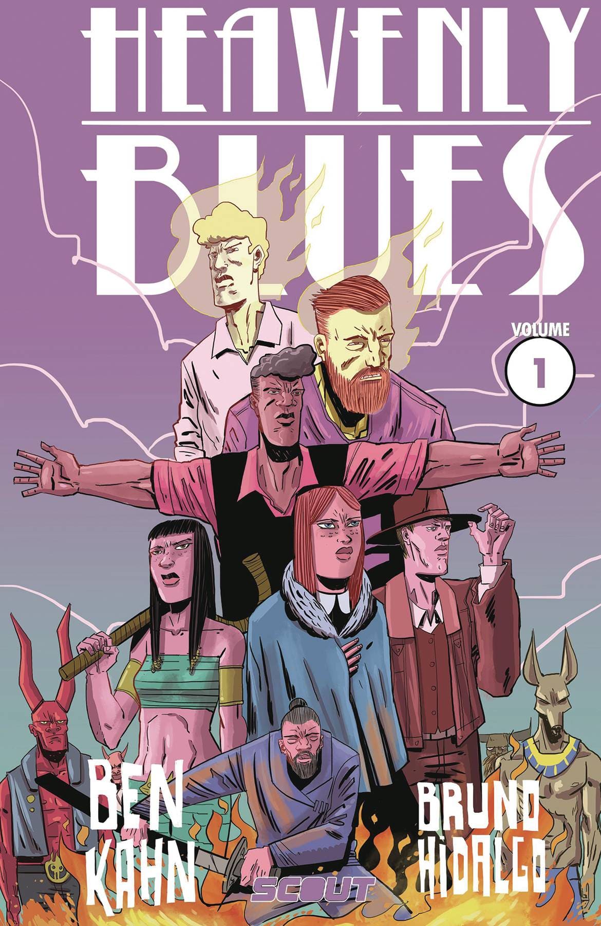 SCOUT COMICS Graphic Novel Heavenly Blues TP Vol 01 9781949514025 OCT181882