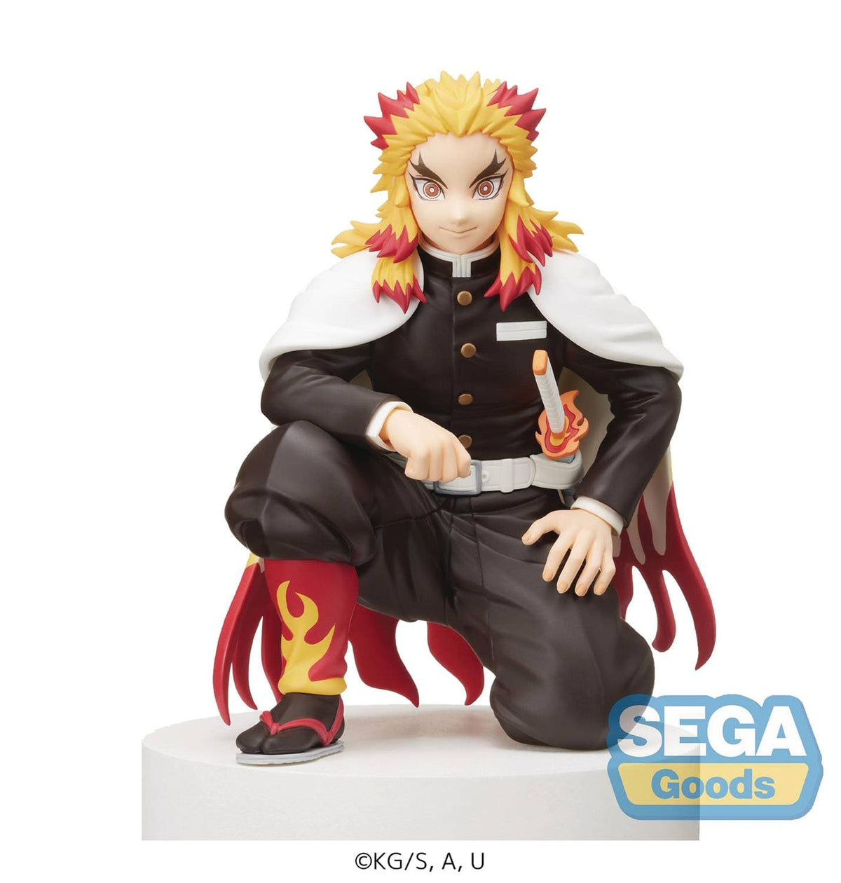 Sega Toys > Statues > Anime Sega: Demon Slayer - Kyojuro Rengoku, Hashira Meeting Perching 4580779501077 FEB228245