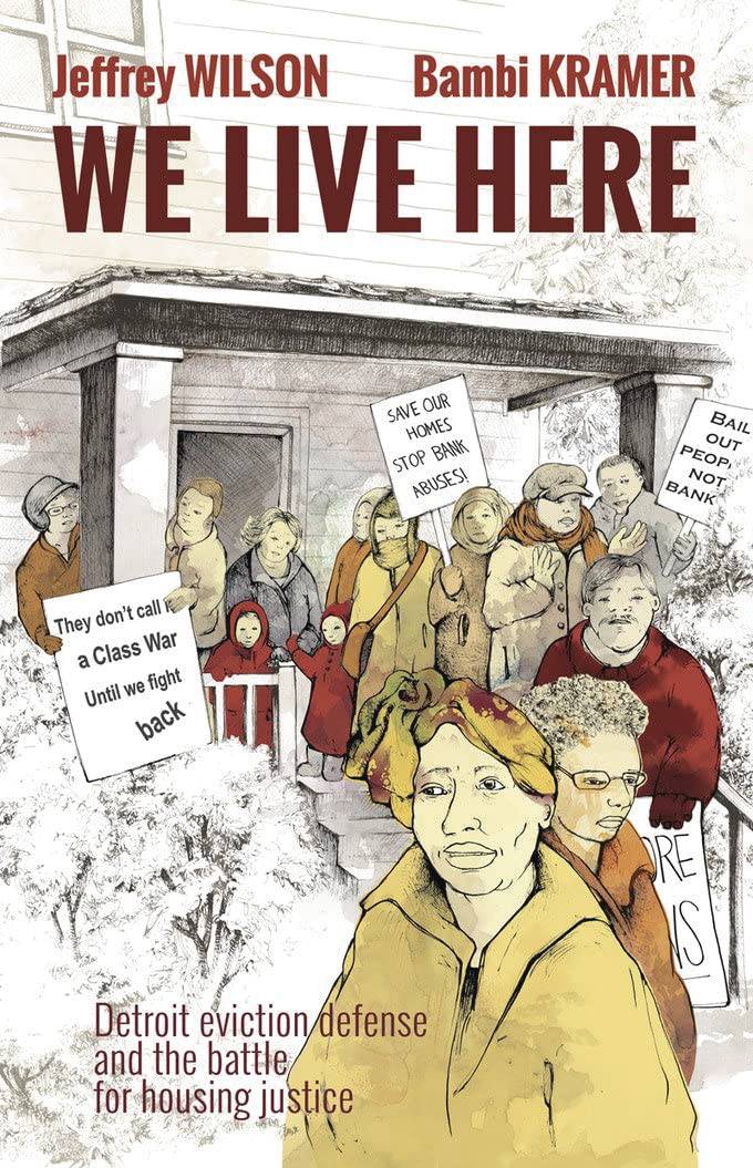 SEVEN STORIES PRESS Graphic Novel We Live Here GN 9781644212424 MAR231884