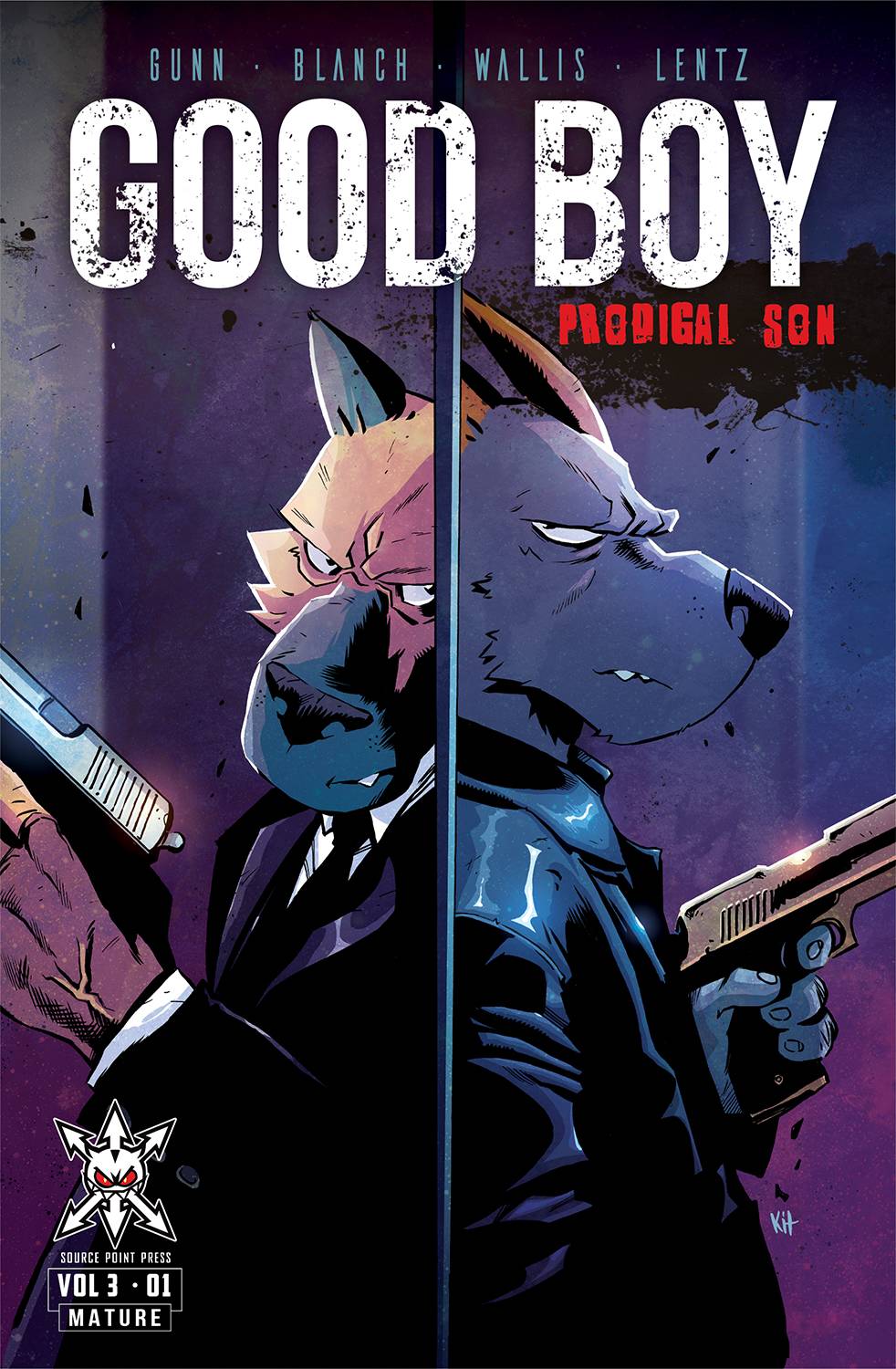 Source Point Press Comic Books GOOD BOY VOL 3 #1 CVR A WALLIS (MR) 76173600860800111 SEP222002