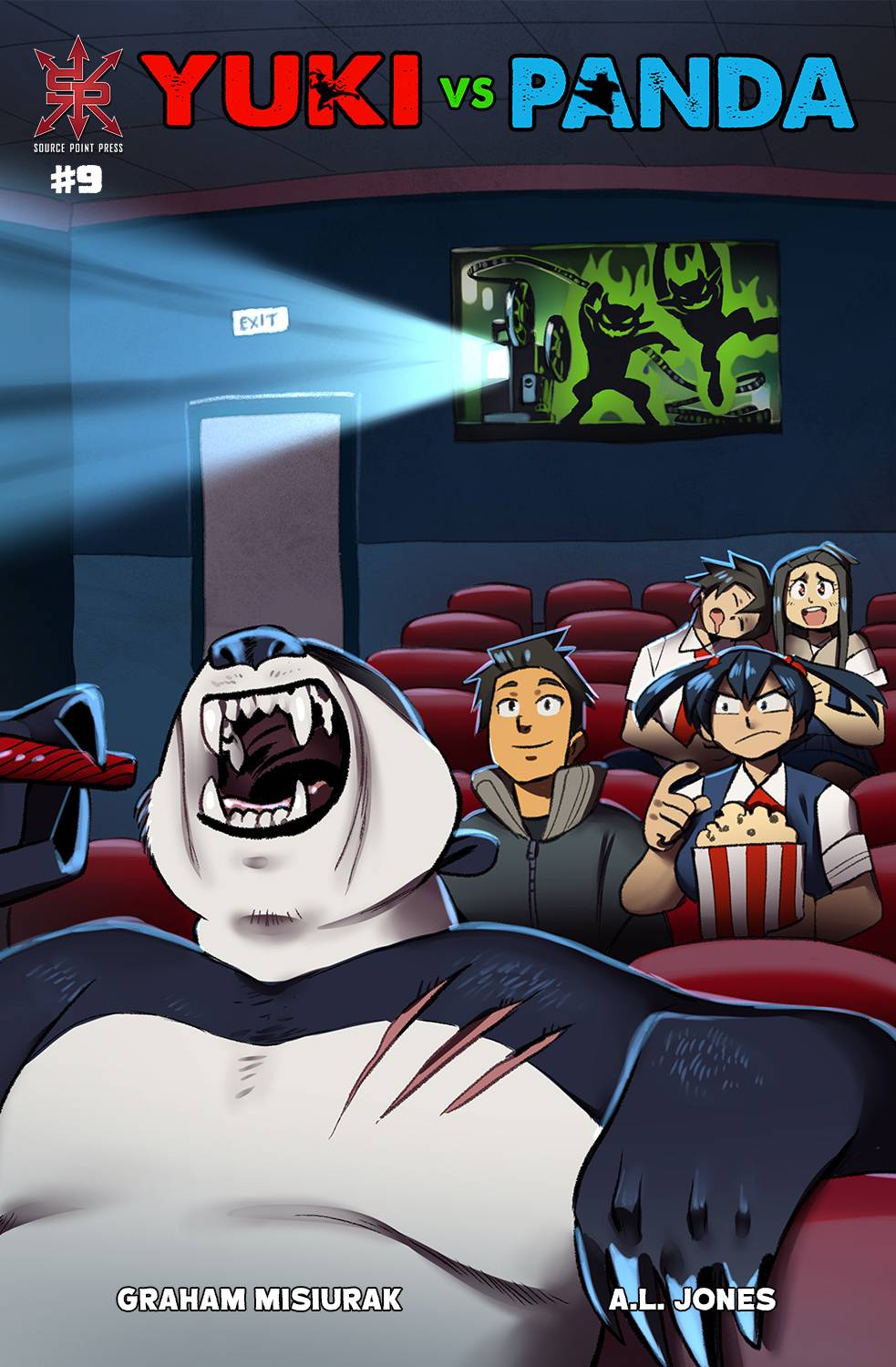 Source Point Press Comic Books YUKI VS PANDA #9 (MR) 61773791498400911 MAY221750