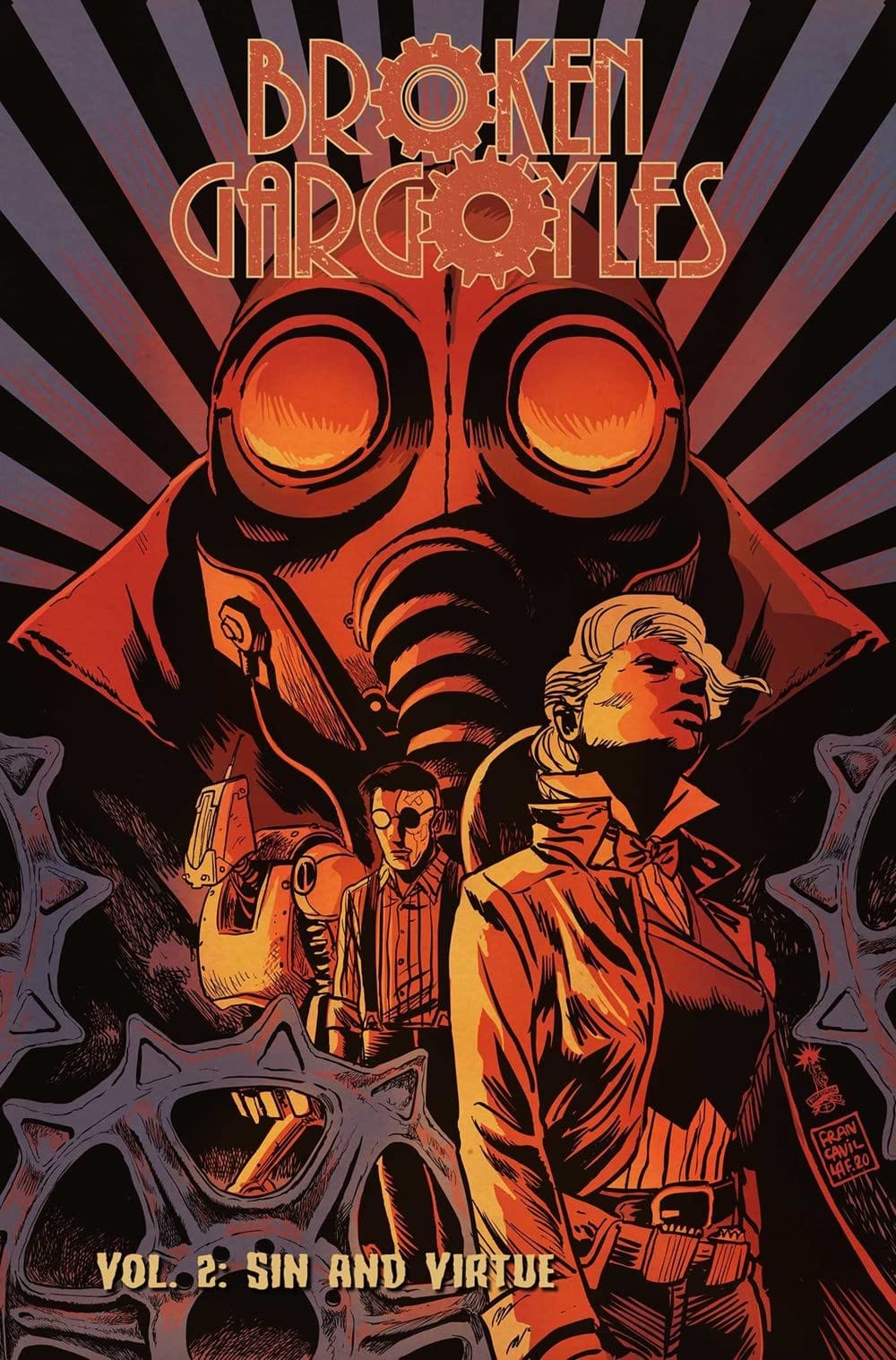 SOURCE POINT PRESS Graphic Novel Broken Gargoyles TP Vol 02 Sin And Virtue (MR) 9781954412439 OCT211759