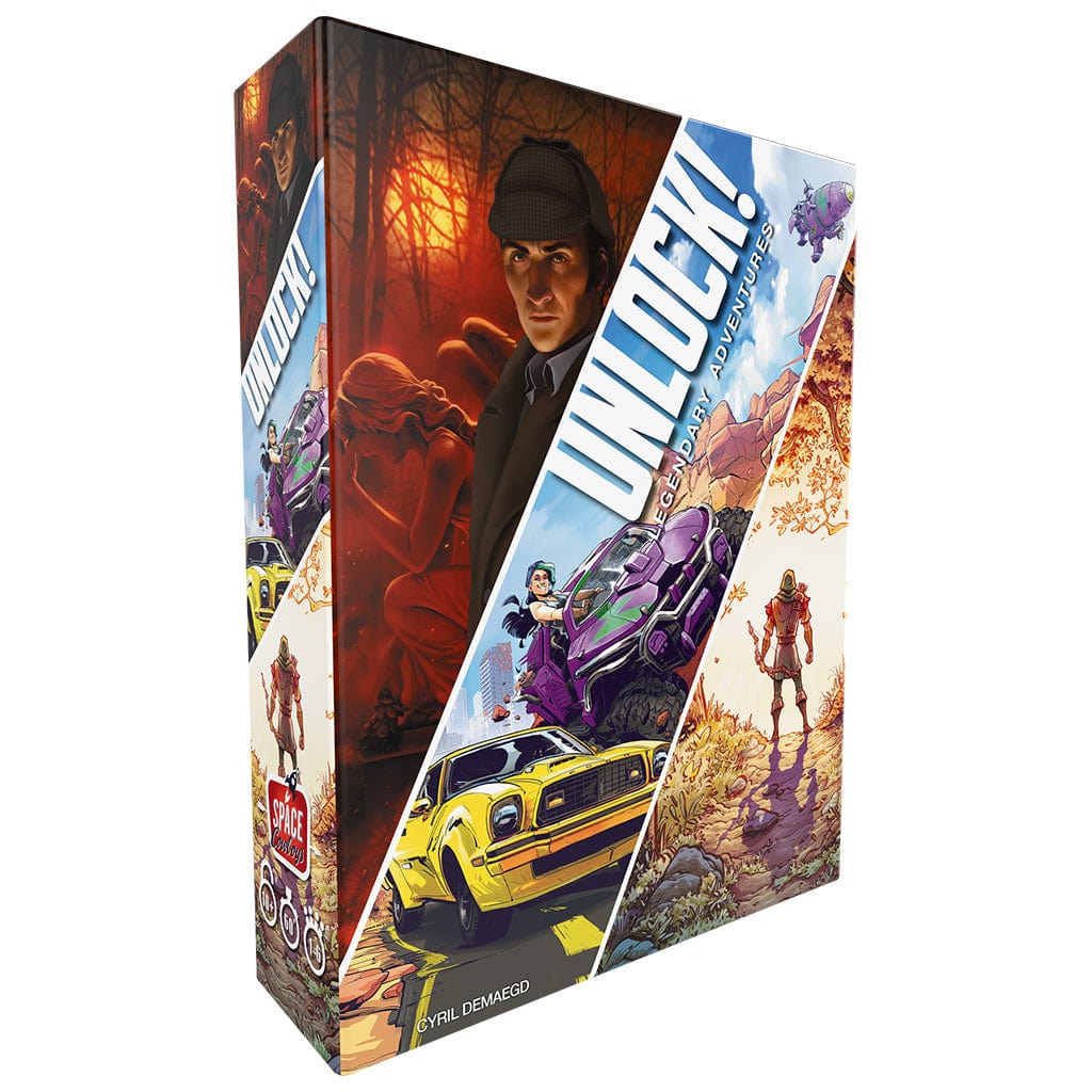 Space Cowboys Board Games > Large Box Games Unlock!: Legendary Adventures 3558380090052 UNL09EN
