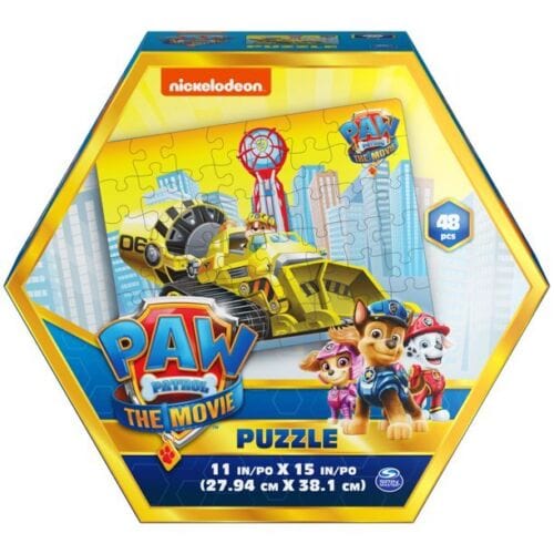 Spin Master Puzzles > Jigsaw Puzzles Paw Patrol: 48pc Jigsaw - Rubble (Paw Patrol Movie) 778988399590 6062085