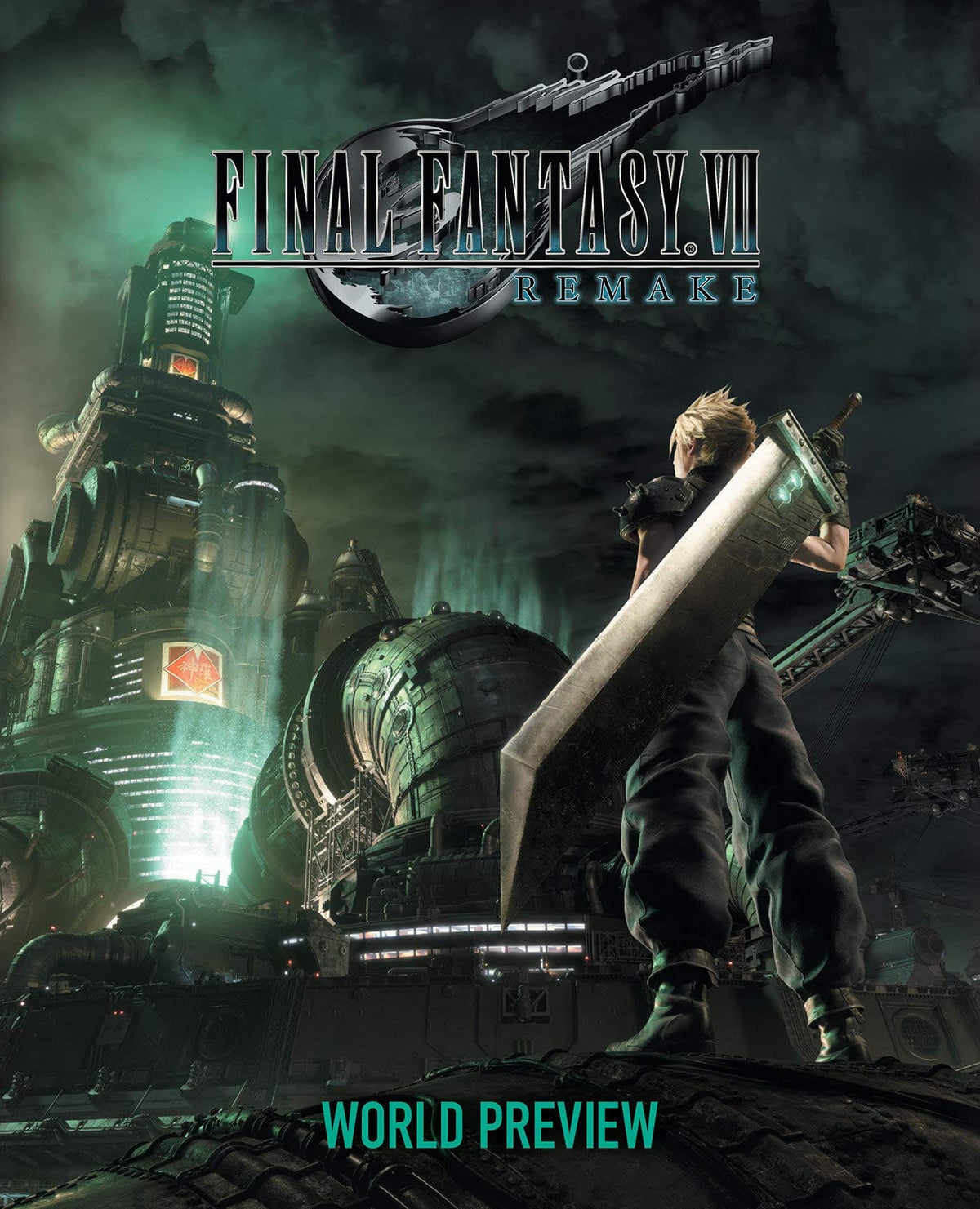 Square Enix Books Final Fantasy VII Remake: World Preview HC 9781646090846