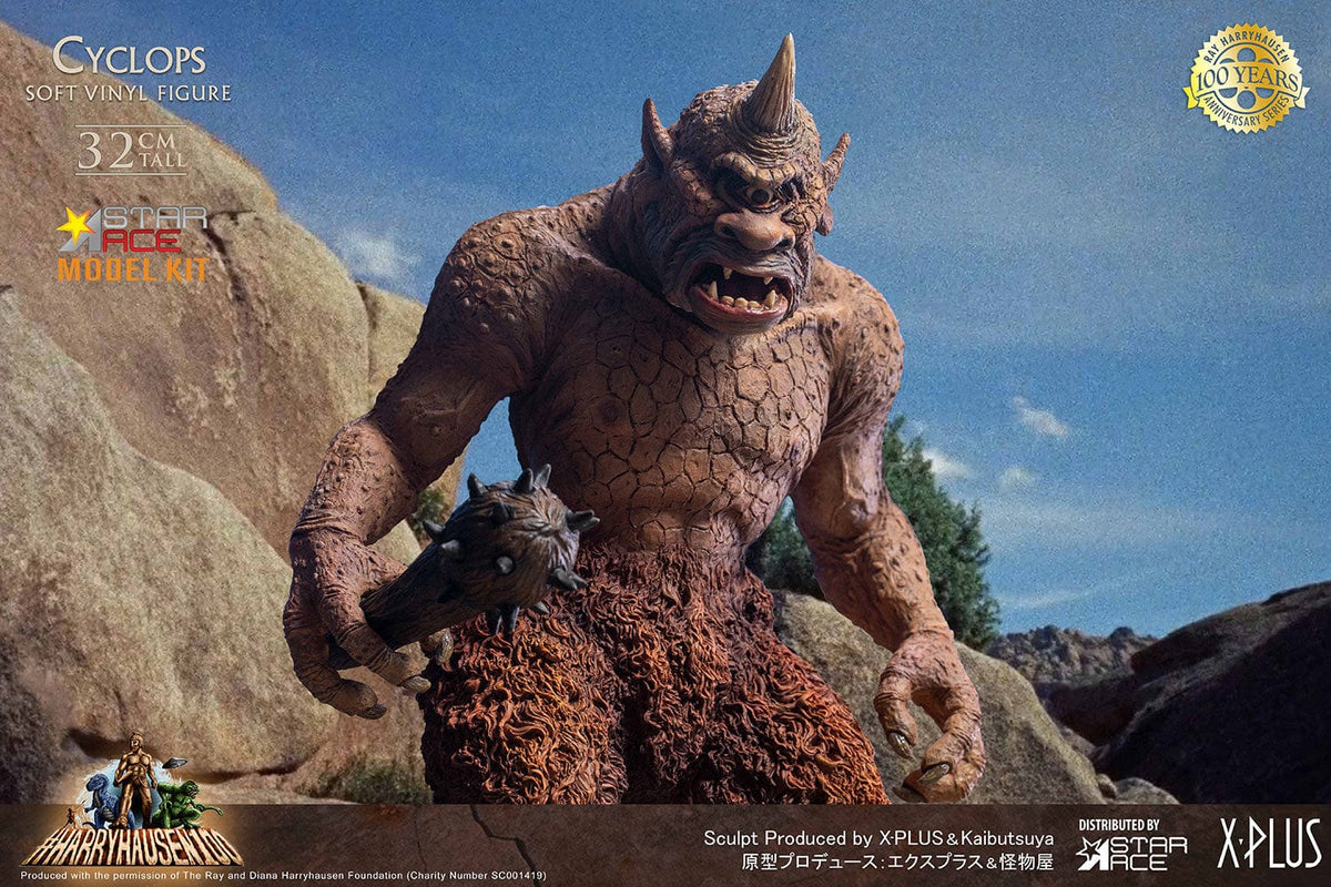 Star Ace Toys Model Kits > Other Model Kits Star Ace: Soft Vinyl Model Kit - Ray Harryhausen's Cyclops 4897057889926