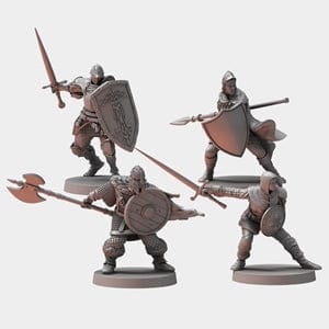 Steamforged Games Tabletop Games > Miniature Games Dark Souls RPG: Unkindled Heroes Pack 1 5060453696163 SFL DS-RPG005