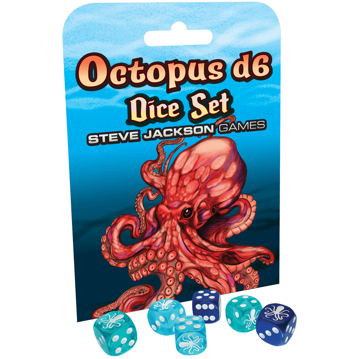 Steve Jackson Games Dice > Other Dice Octopus D6 Dice 080742095601 SJG 5996