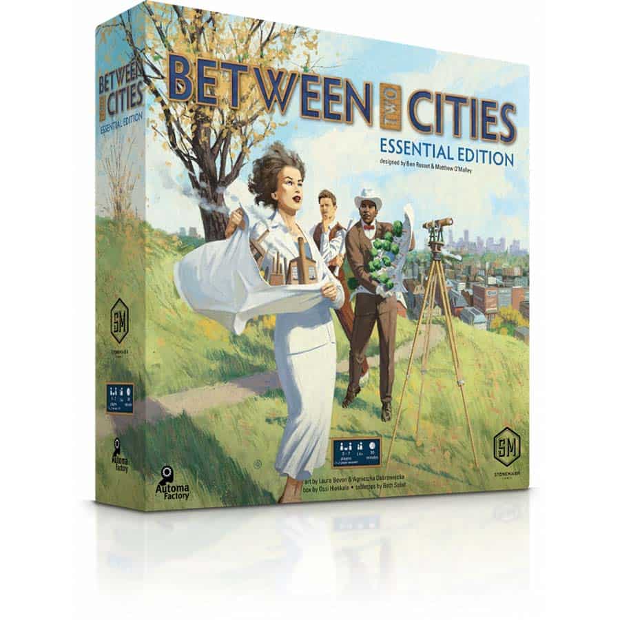 Stonemaier Games Board Games > Large Box Games Between Two Cities: Essential Edition 850032180085 STM510