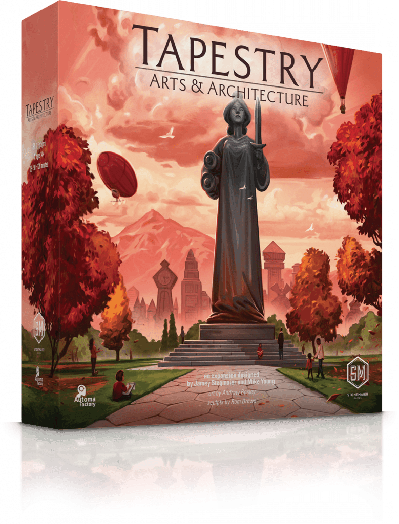 Stonemaier Games Board Games > Large Box Games > Expansions Tapestry: Arts & Architecture Expansion 850032180153 STM 152