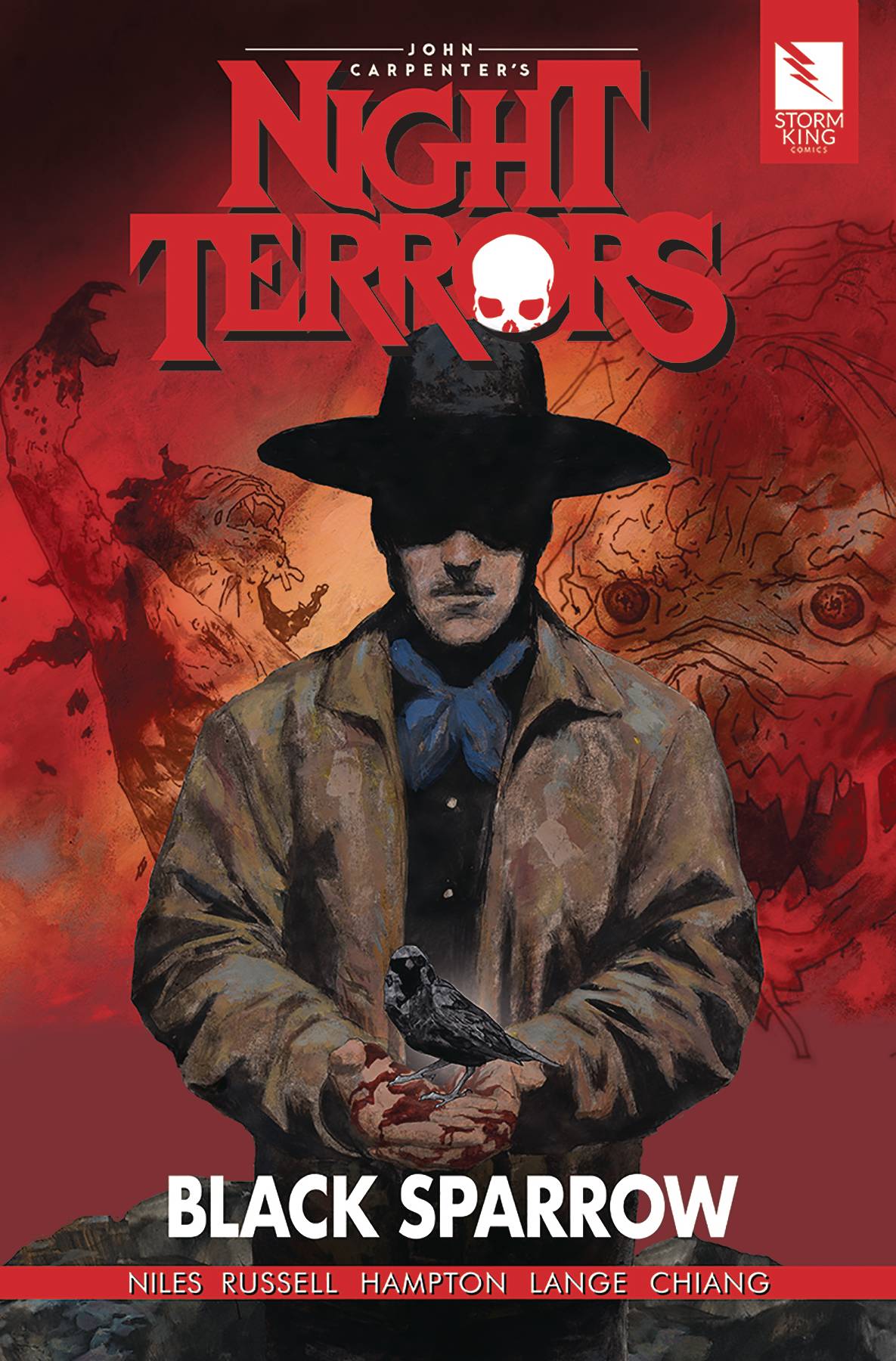 STORM KING PRODUCTIONS, INC Graphic Novel John Carpenters Night Terrors Black Sparrow TP 9781733282192 MAY211723