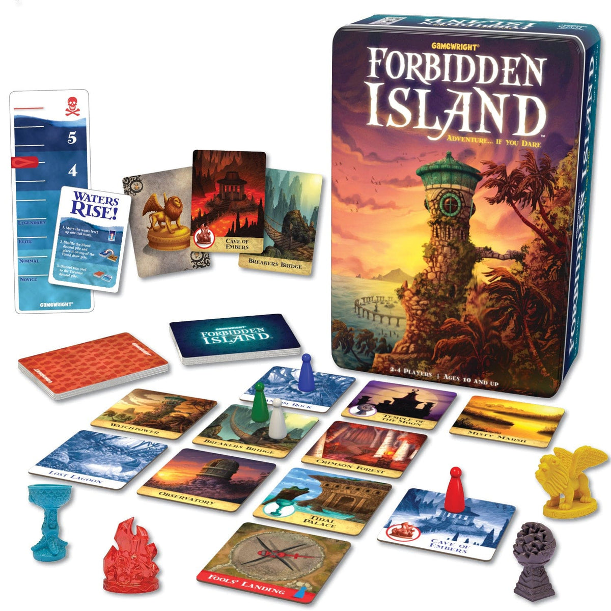 Ceaco Board Games > Large Box Games Forbidden Island 759751003173 GWI 317