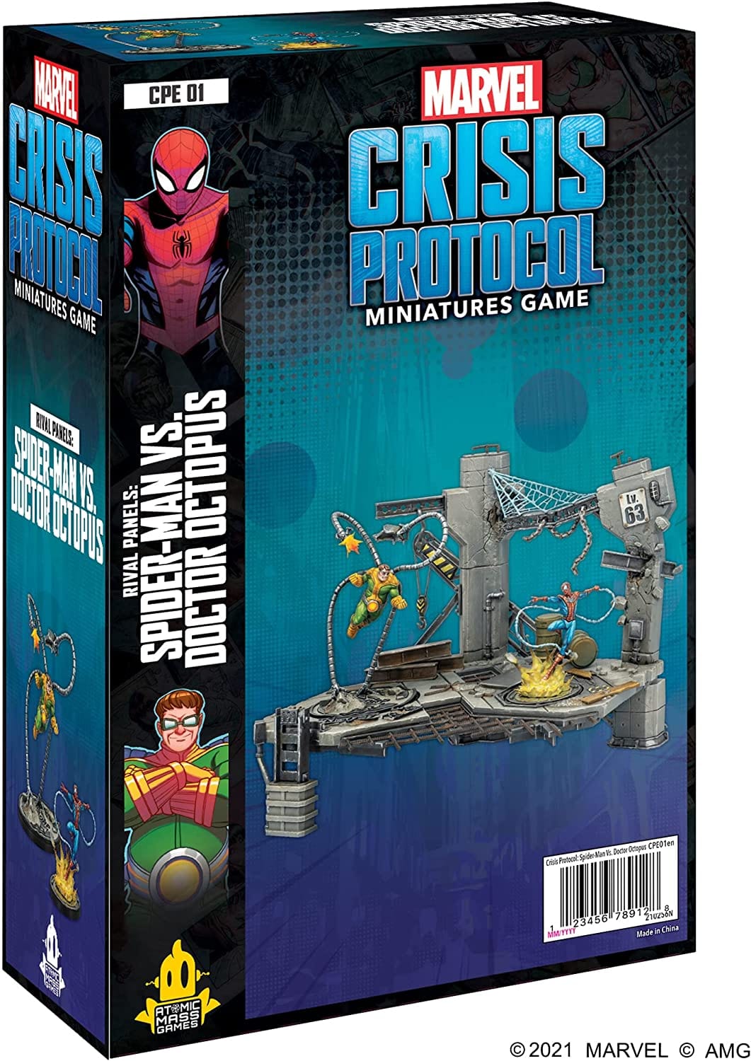 --- Tabletop Games > Miniature Games Marvel - Crisis Protocol: Rival Panels - Spider-Man vs. Doctor Octopus 841333113384 CPE01EN