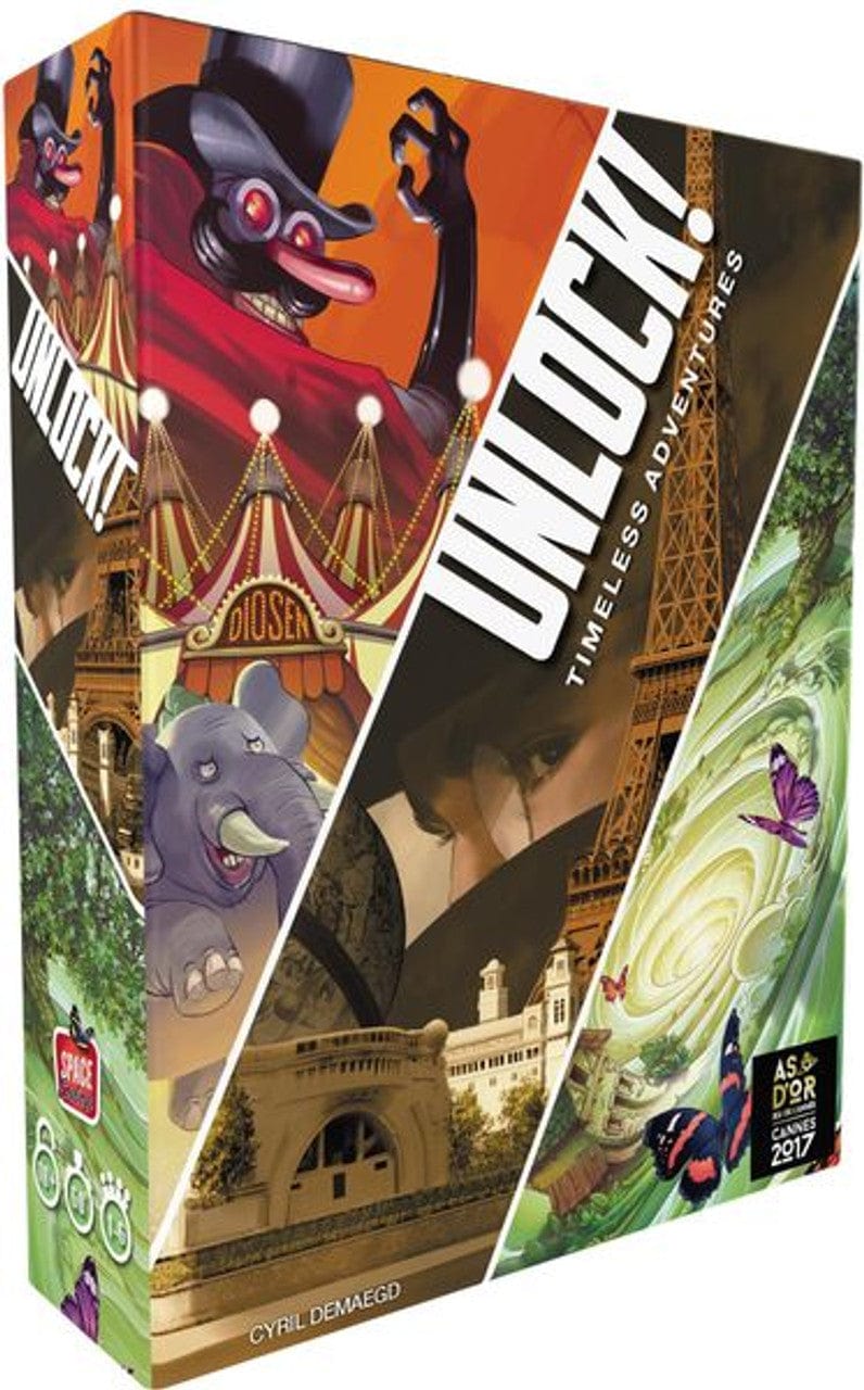 --- Board Games > Large Box Games Unlock!: Timeless Adventures 3558380070634 UNL06