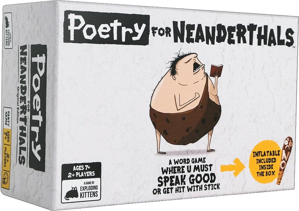 --- Board Games > Party Games Poetry for Neanderthals 852131006303 EKG POETRY-CORE-1