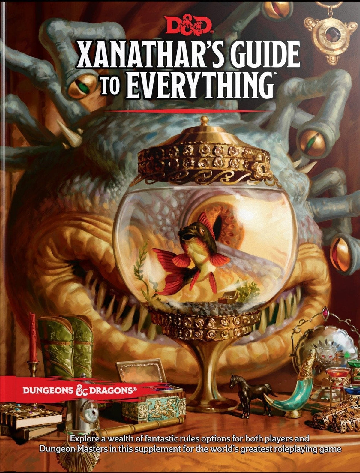 --- Tabletop Games > Role-Playing Games D&D 5E: Xanathar's Guide to Everything 9780786966110 WOC C22090000