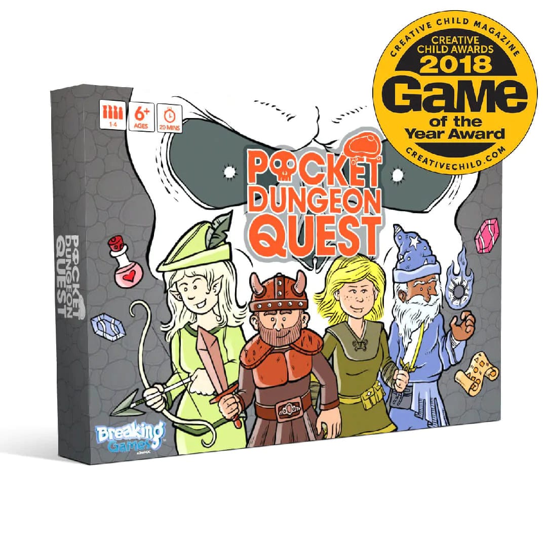 --- Board Games > Small Box Games Pocket Dungeon Quest 852468006793 BGZ110228