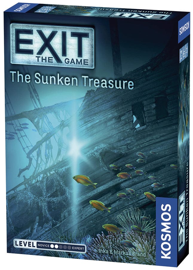 Thames & Kosmos Board Games > Small Box Games EXIT: The Sunken Treasure 814743013599 TAK 694050