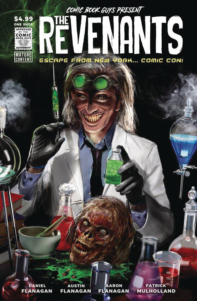 THE COMIC BOOK GUYS Comic Books REVENANTS ESCAPE FROM NEW YORK COMIC CON CVR C GALLAGHER 657039779287 APR231327