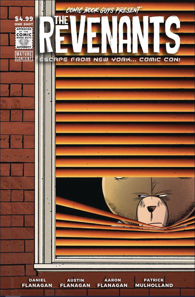 THE COMIC BOOK GUYS Comic Books REVENANTS ESCAPE FROM NEW YORK COMIC CON CVR F FLANAGAN 657039779270 APR231330
