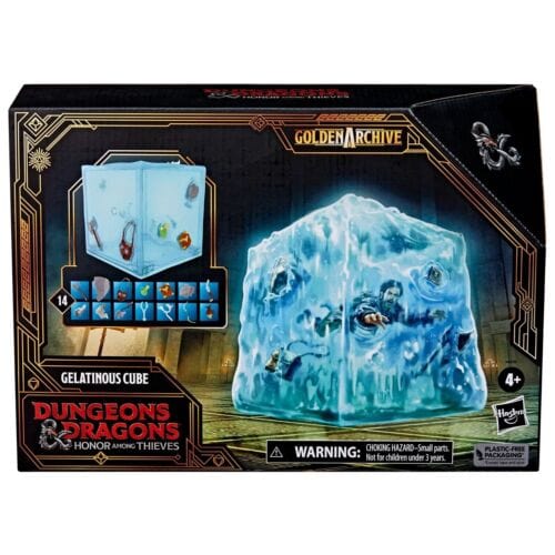 Hasbro Toys > Action Figures > Other Action Figures Hasbro: Dungeons & Dragons Honor Among Thieves - Gelatinous Cube 6" Figure, Golden Archive 5010994192754 HSF6370