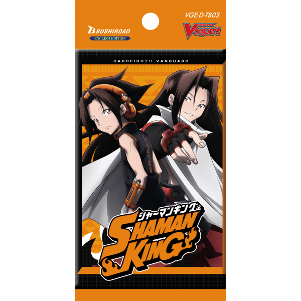 Bushiroad, Inc. Trading Card Games Cardfight!! Vanguard: Shaman King - Booster Pack 8885009406921 BUSVGEDTB03