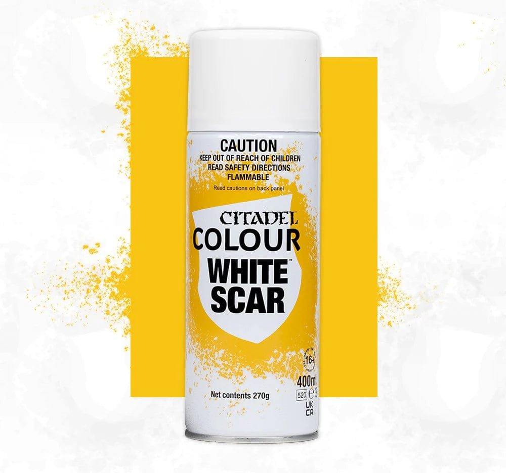 Games Workshop Tabletop Games > Games Workshop > Citadel Citadel: Colour Primer - White Scar 5011921176915 62-36