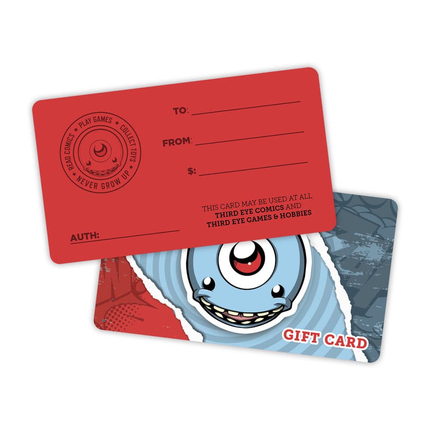 Third Eye Comics, Games & Hobbies Gift Card - Physical - Third Eye