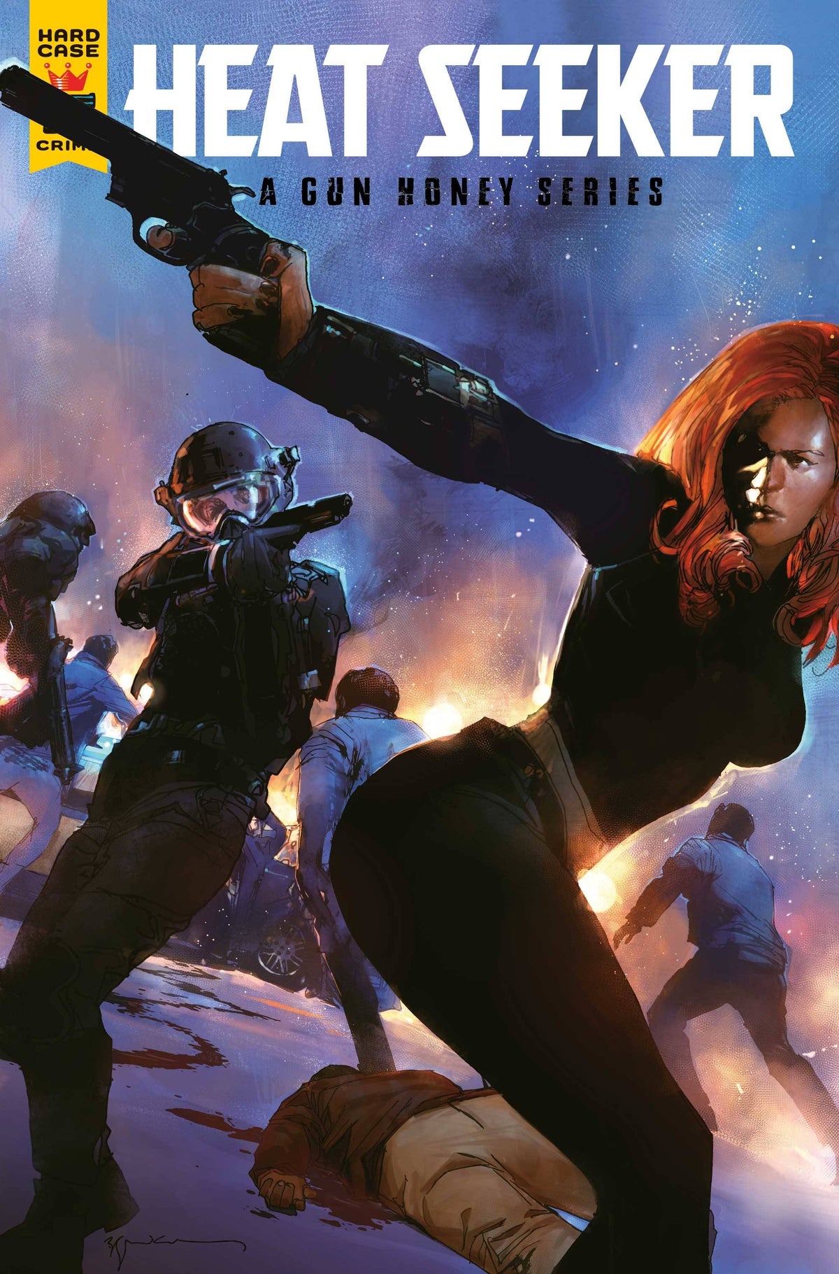 TITAN COMICS Comic Books HEAT SEEKER GUN HONEY SERIES #1 (OF 4) CVR B SIENKIEWICZ 79361173657300121 APR231002