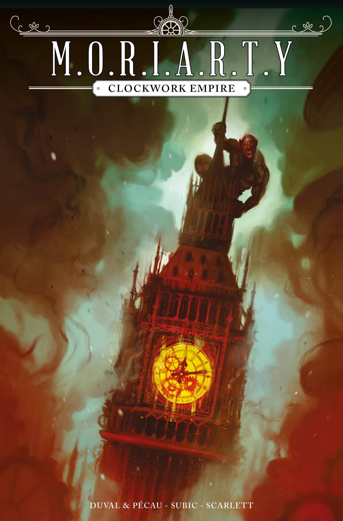 Titan Comics Comic Books MORIARTY CLOCKWORK EMPIRE #2 CVR A CARANFA (MR) 79361173629000211 JAN231084