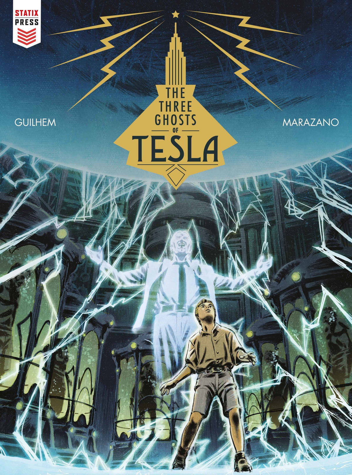 TITAN COMICS Graphic Novel Three Ghosts Of Tesla HC 9781785867255 OCT221264